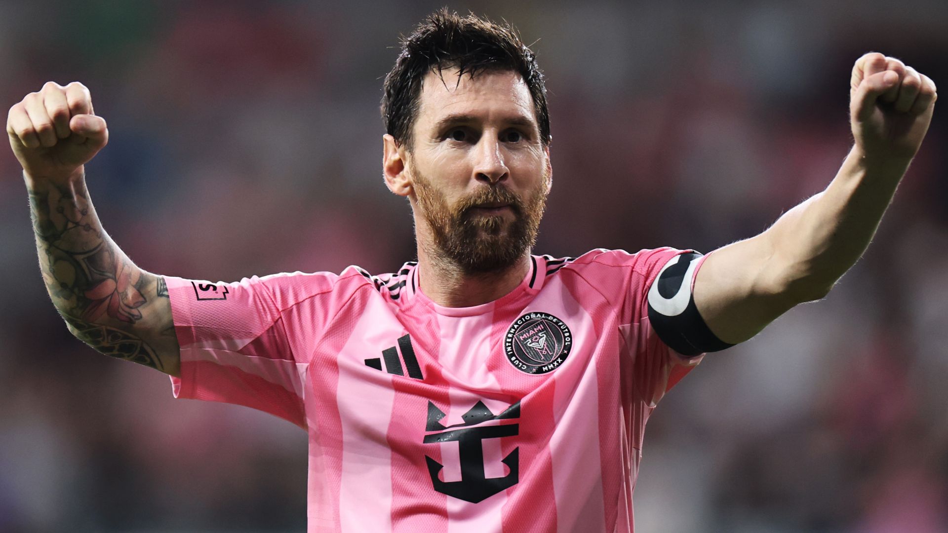 Lionel Messi Inter Miami 2026 MLS goal celebration