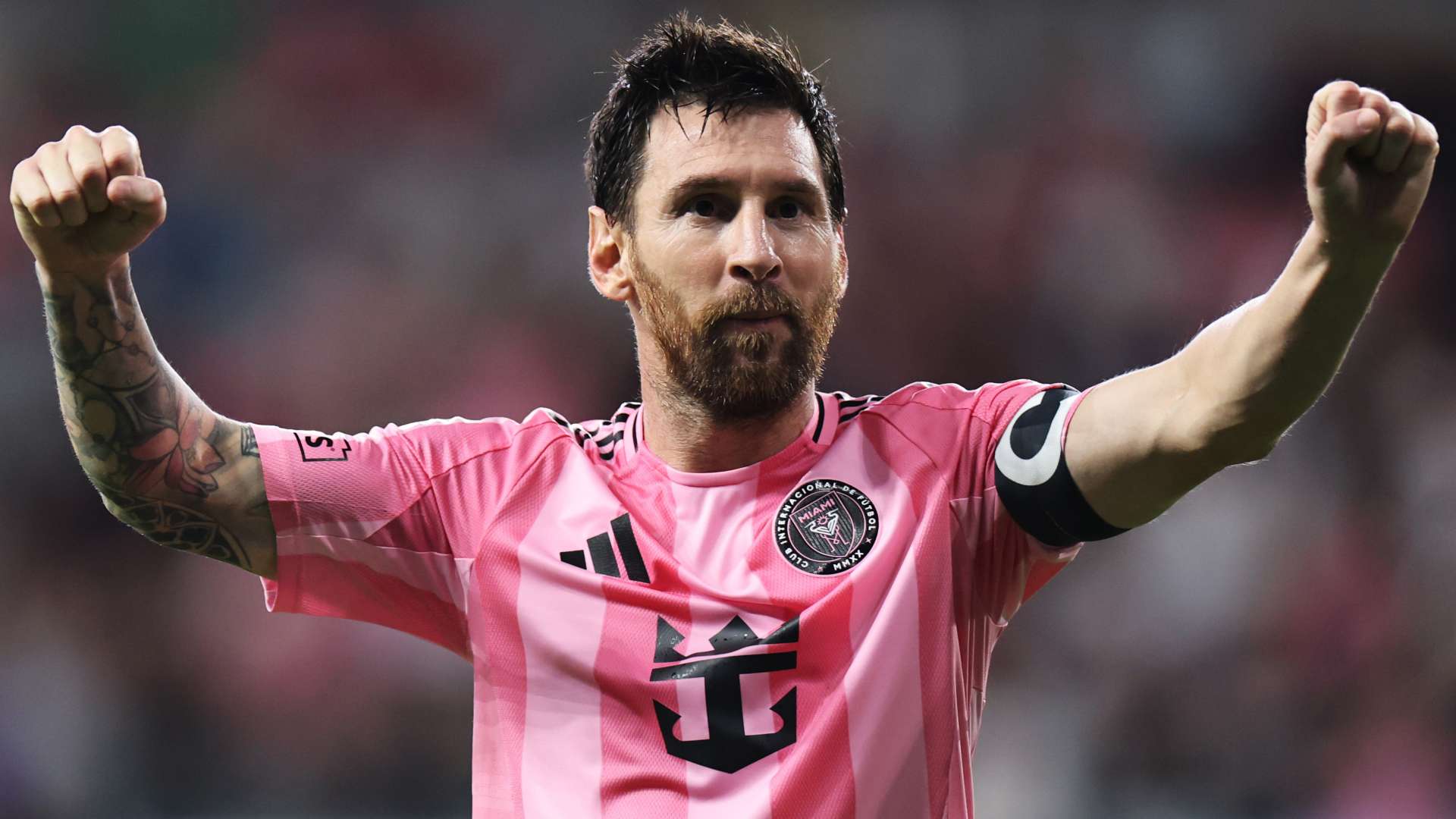 Lionel Messi Inter Miami 2026 MLS goal celebration