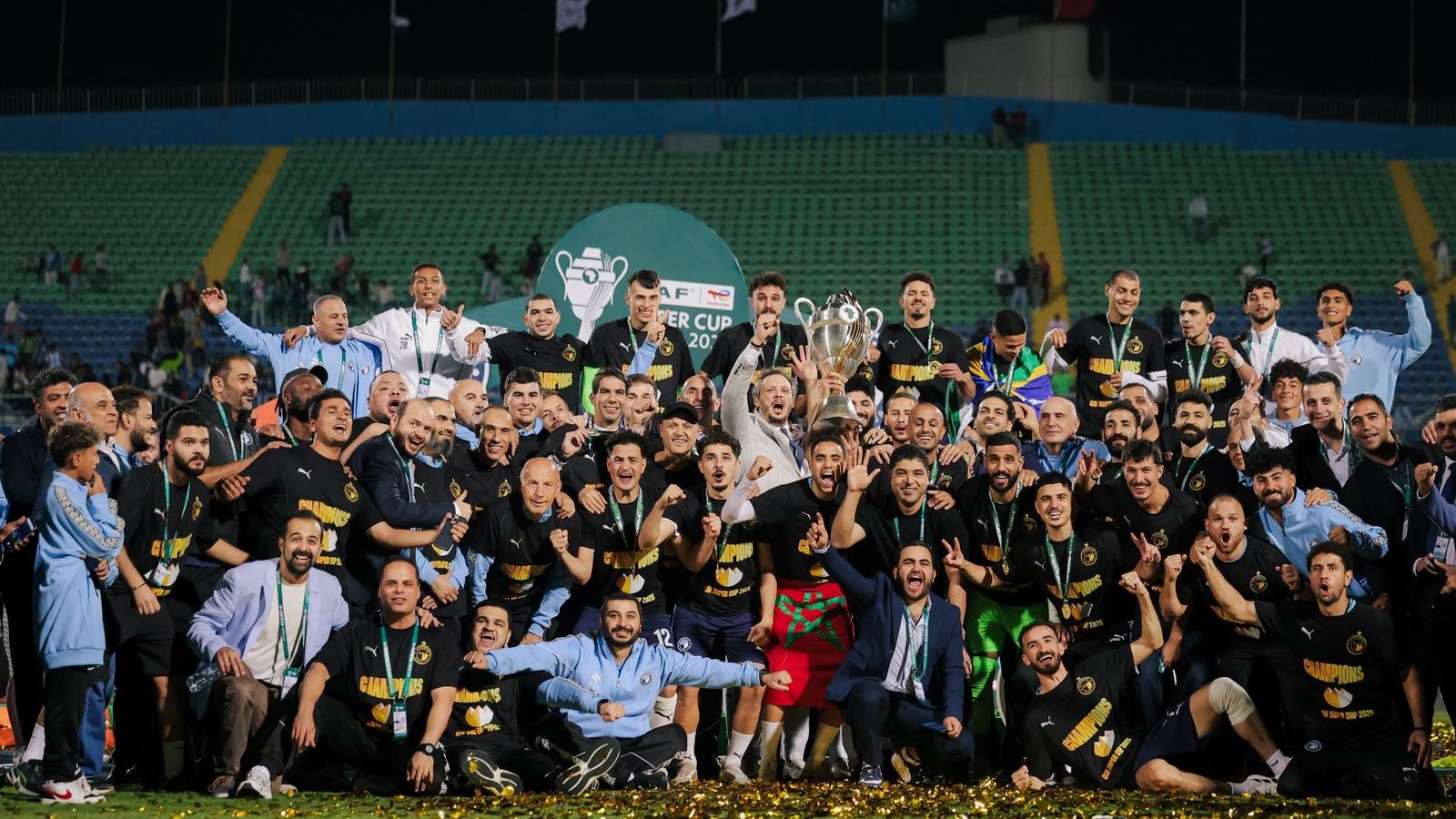 تتويج بيراميدز بلقب السوبر الأفريقي