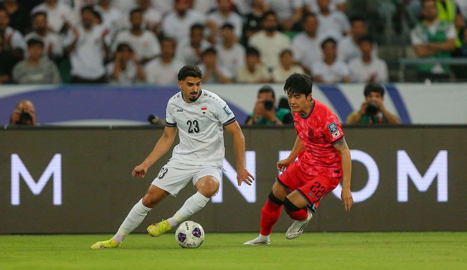 مباراة العراق وكوريا الجنوبية في تصفيات كأس العالم