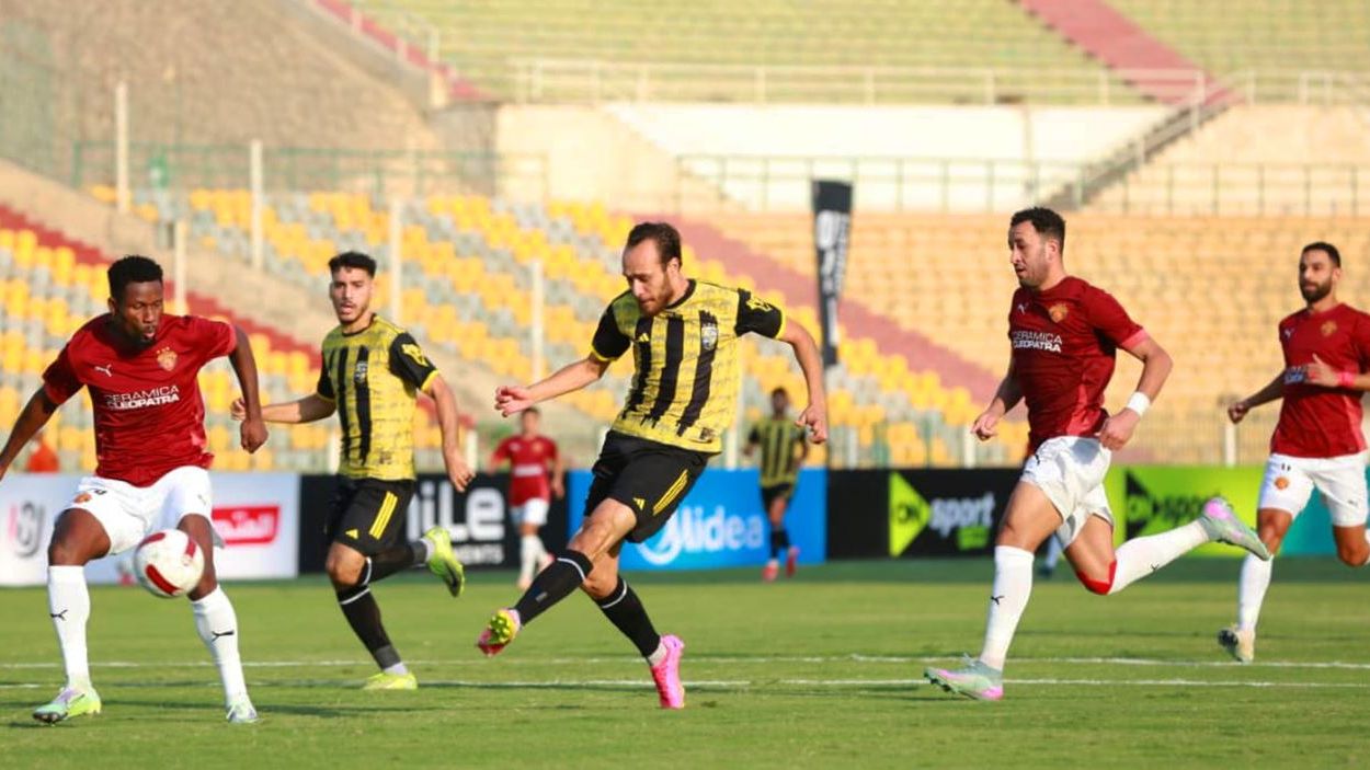 مباراة سيراميكا كليوباترا والمقاولون
