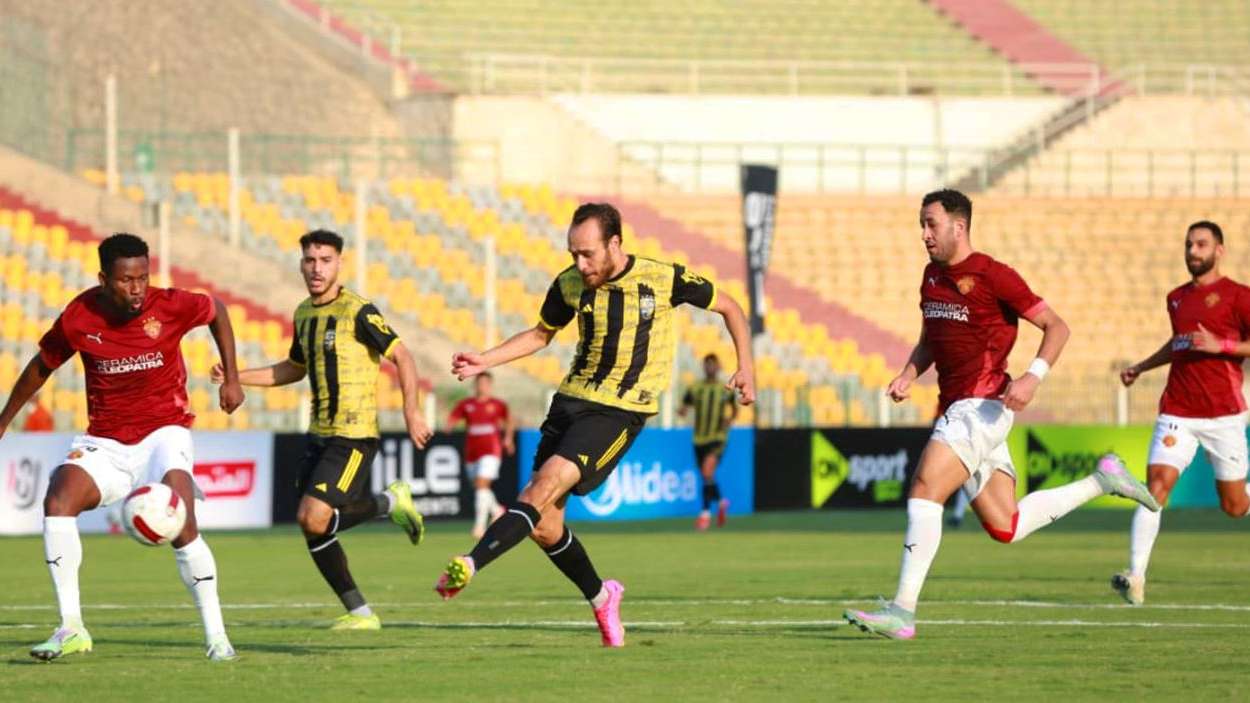 مباراة سيراميكا كليوباترا والمقاولون