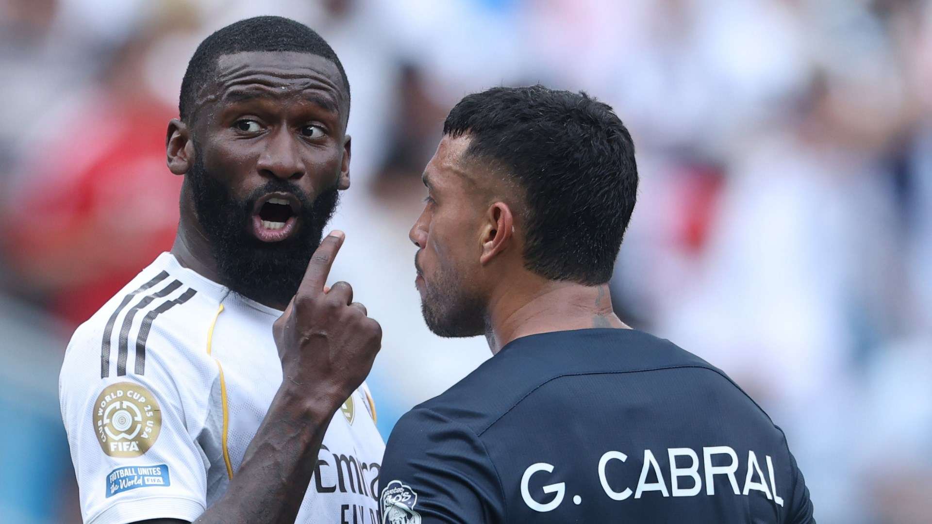 Antonio Rudiger Gustavo Cabral Real Madrid Pachuca 2025