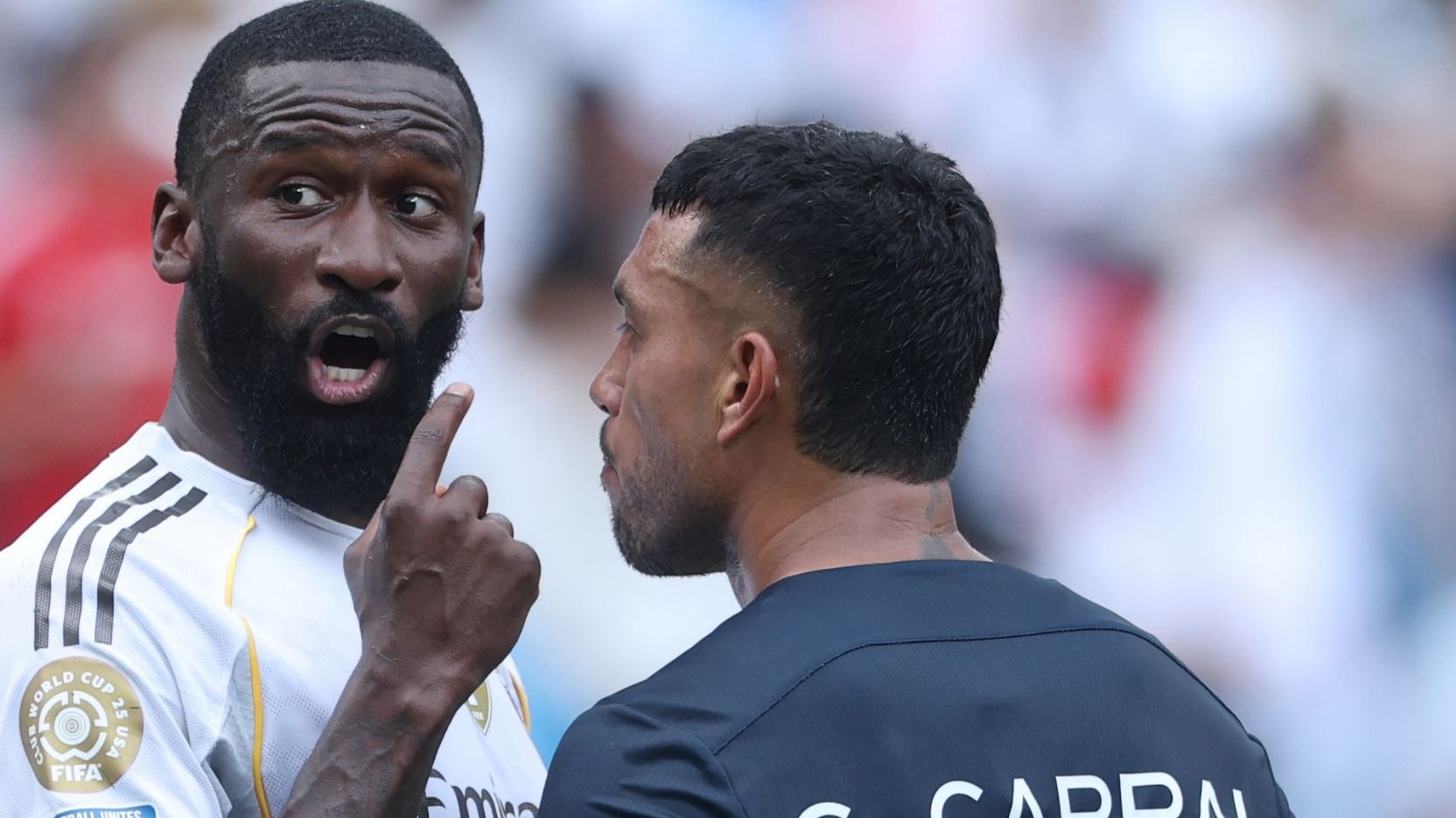 Antonio Rudiger Gustavo Cabral Real Madrid Pachuca 2025