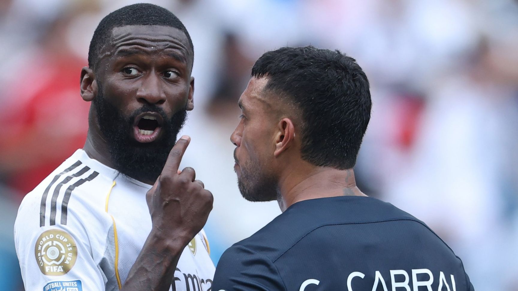 Antonio Rudiger Gustavo Cabral Real Madrid Pachuca 2025