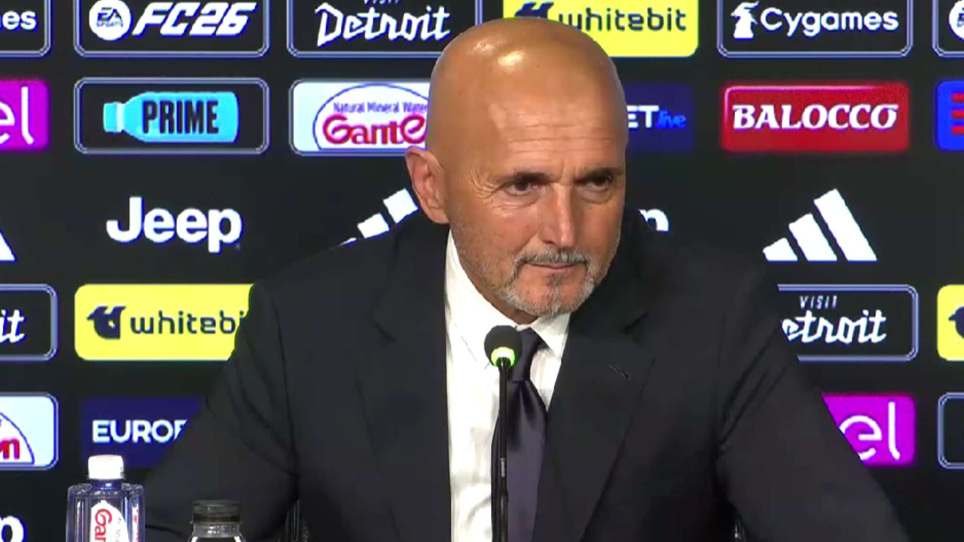 Luciano Spalletti Juventus press conference 31102025