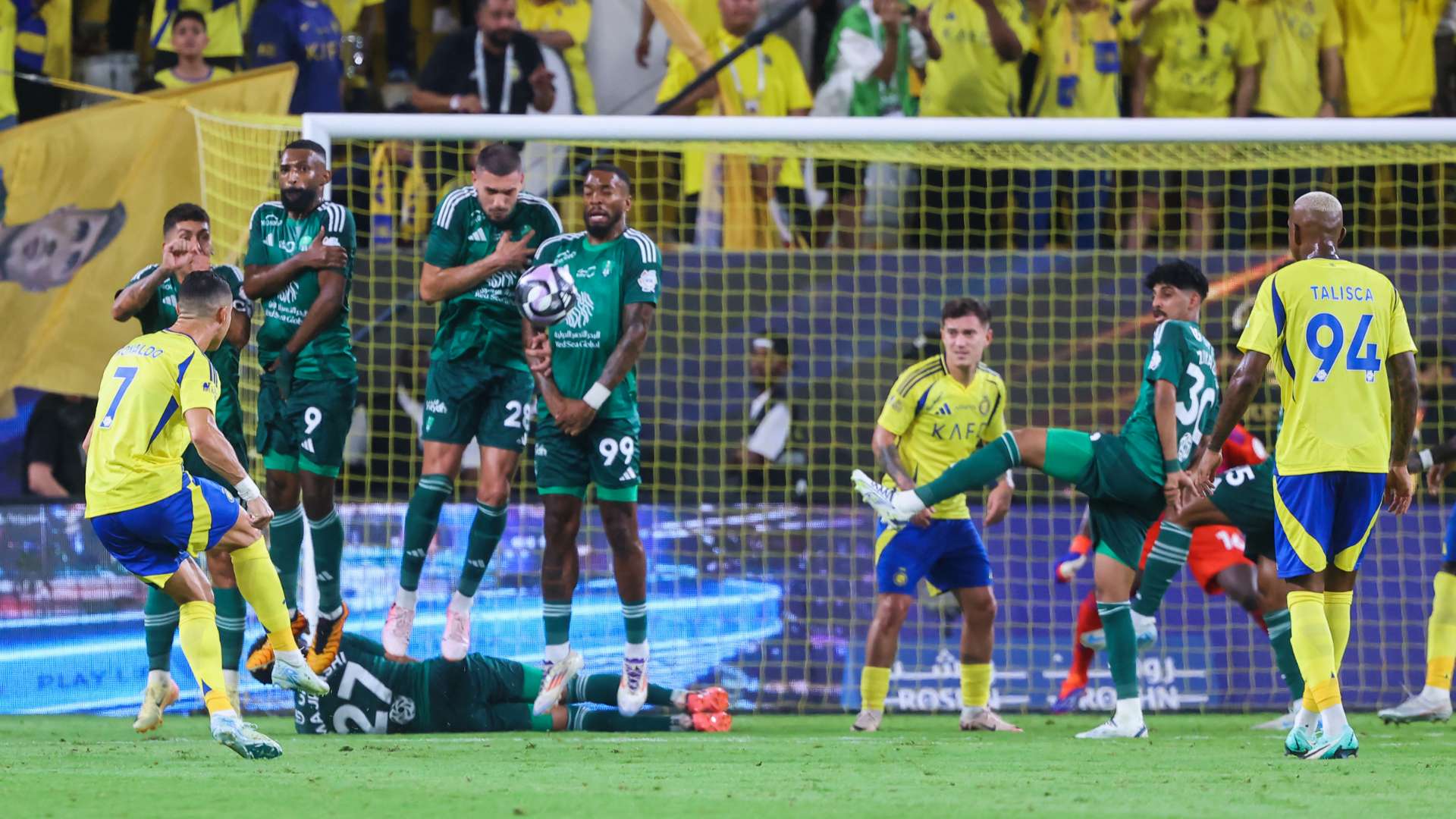 Cristiano Ronaldo free-kick Al-Nassr