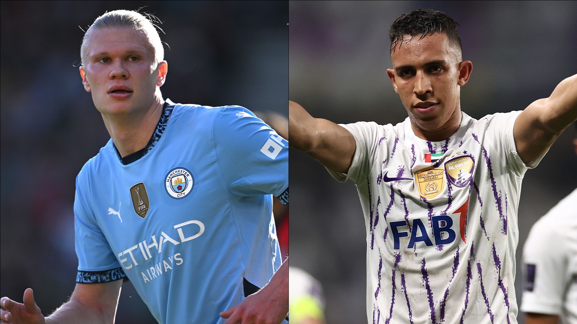 Erling Haaland Man City Soufiane Rahimi Al Ain