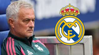 Jose Mourinho Real Madrid crest 2026