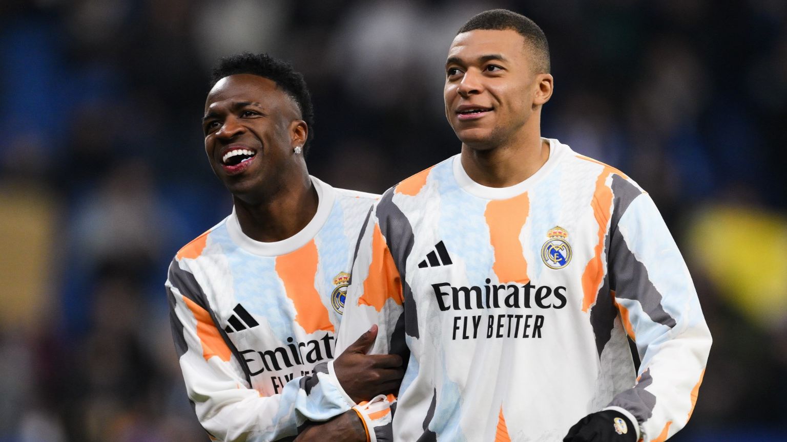 Kylian Mbappe Vinicius Junior Real Madrid 2025