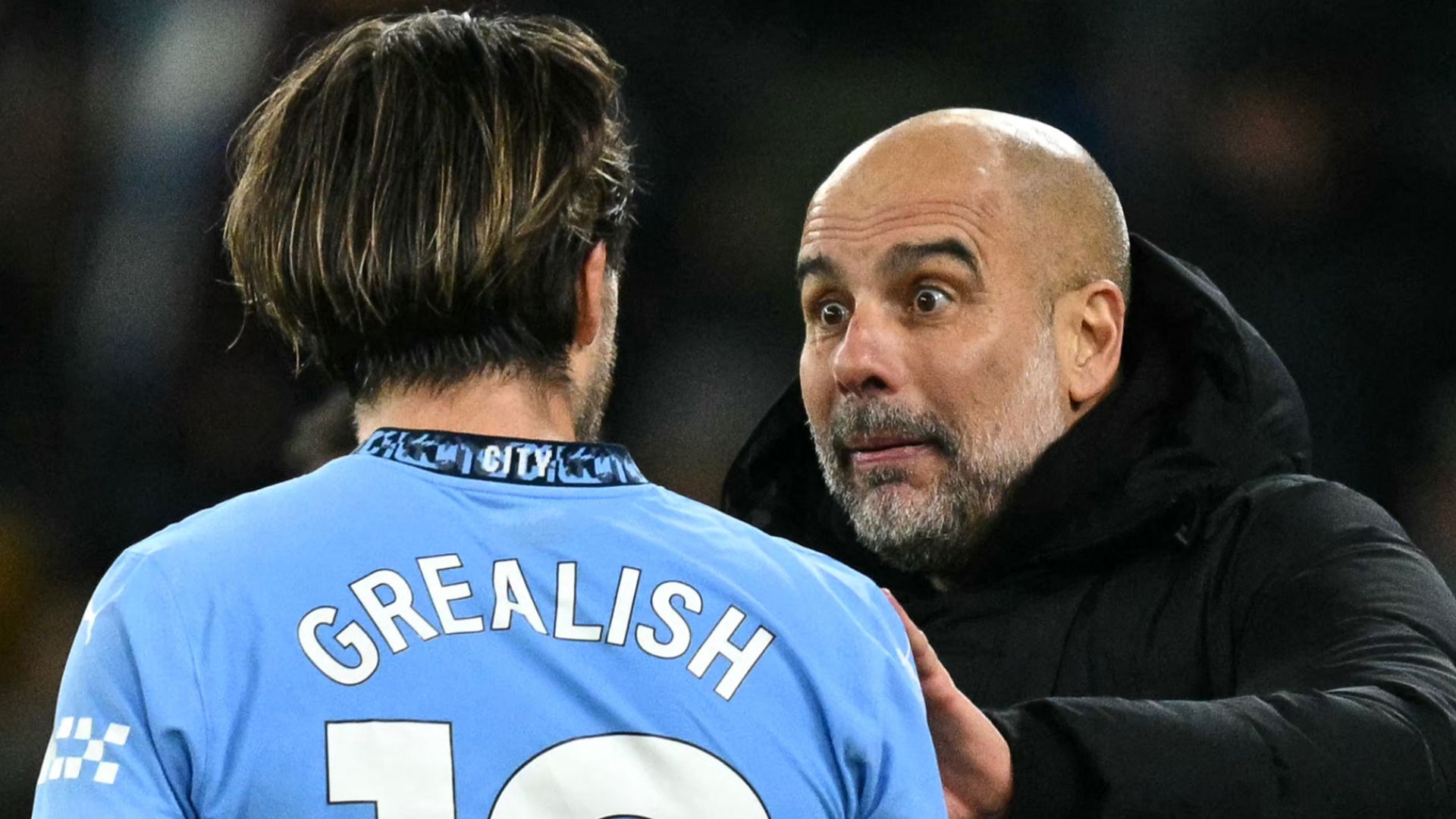 Jack Grealish Pep Guardiola Manchester City 2024-25
