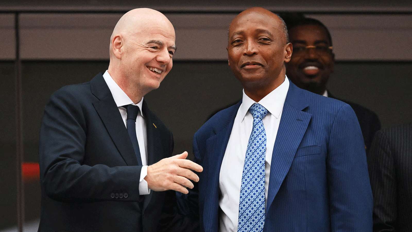 Gianni Infantino Patrice Motsepe