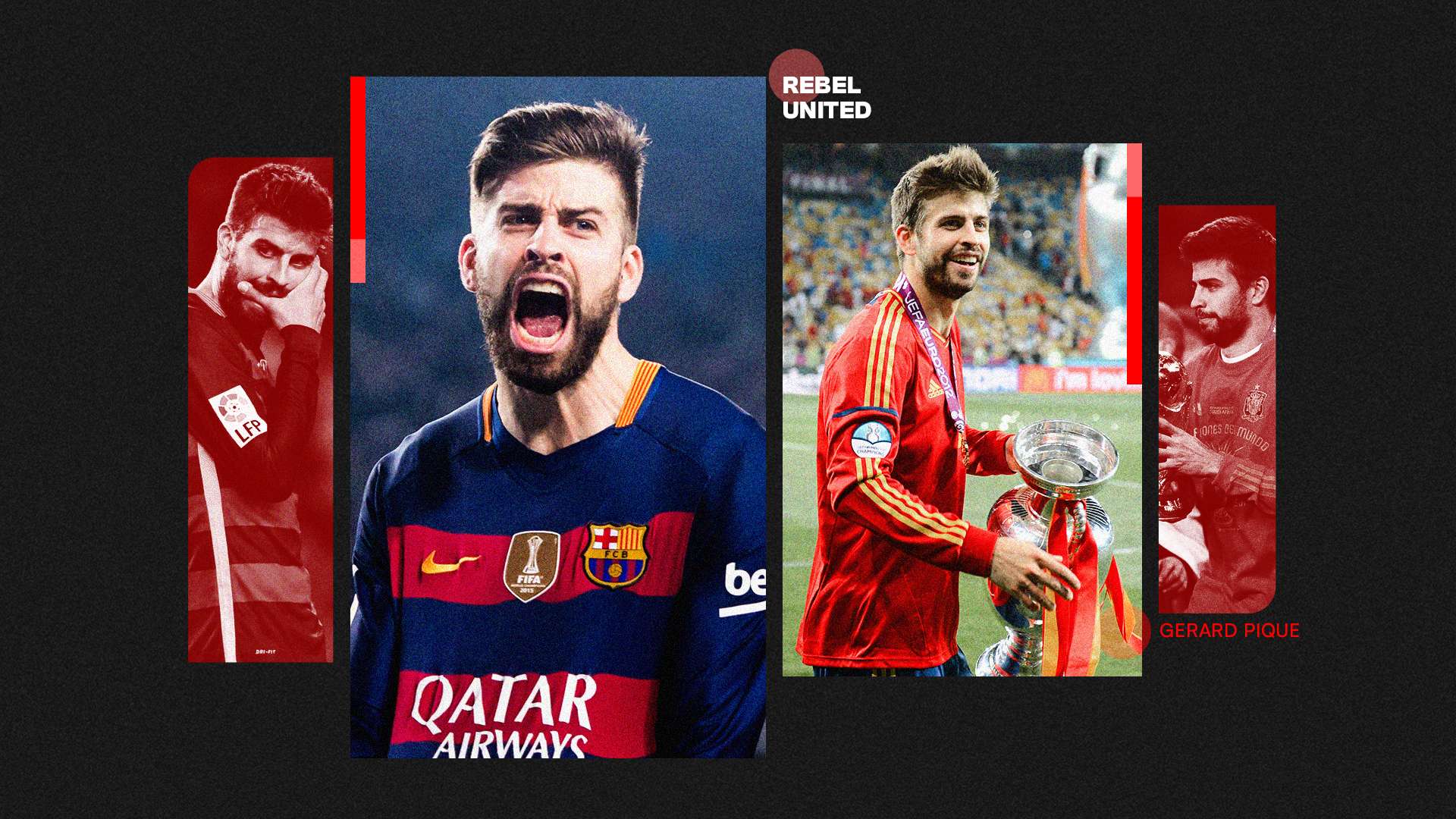 Gerard Pique Rebel United