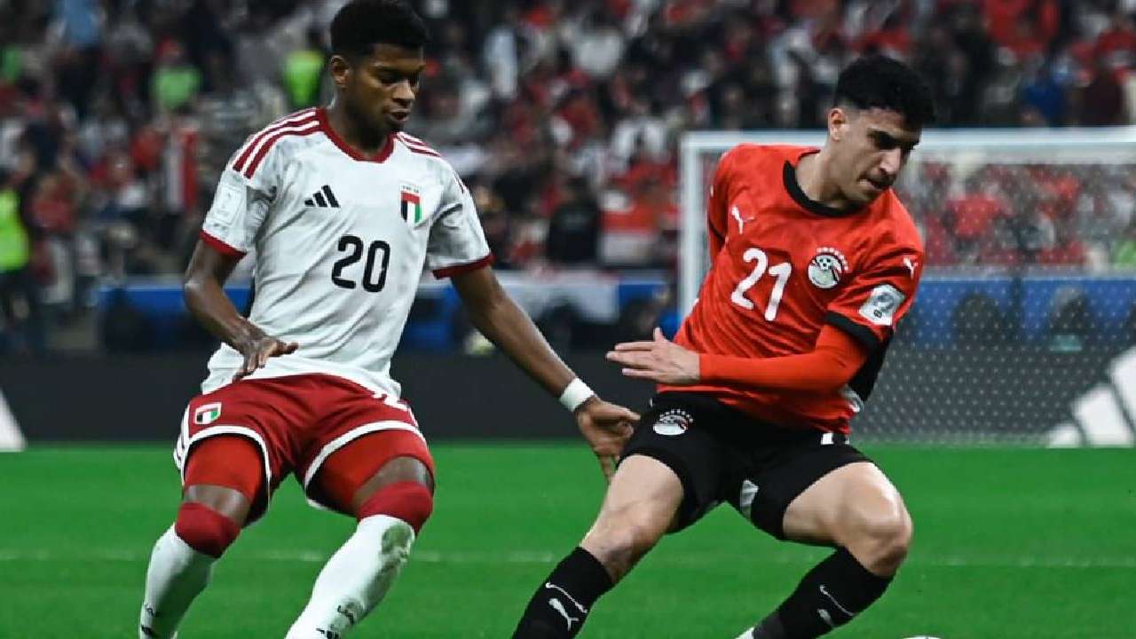 مباراة مصر والإمارات في كأس العرب