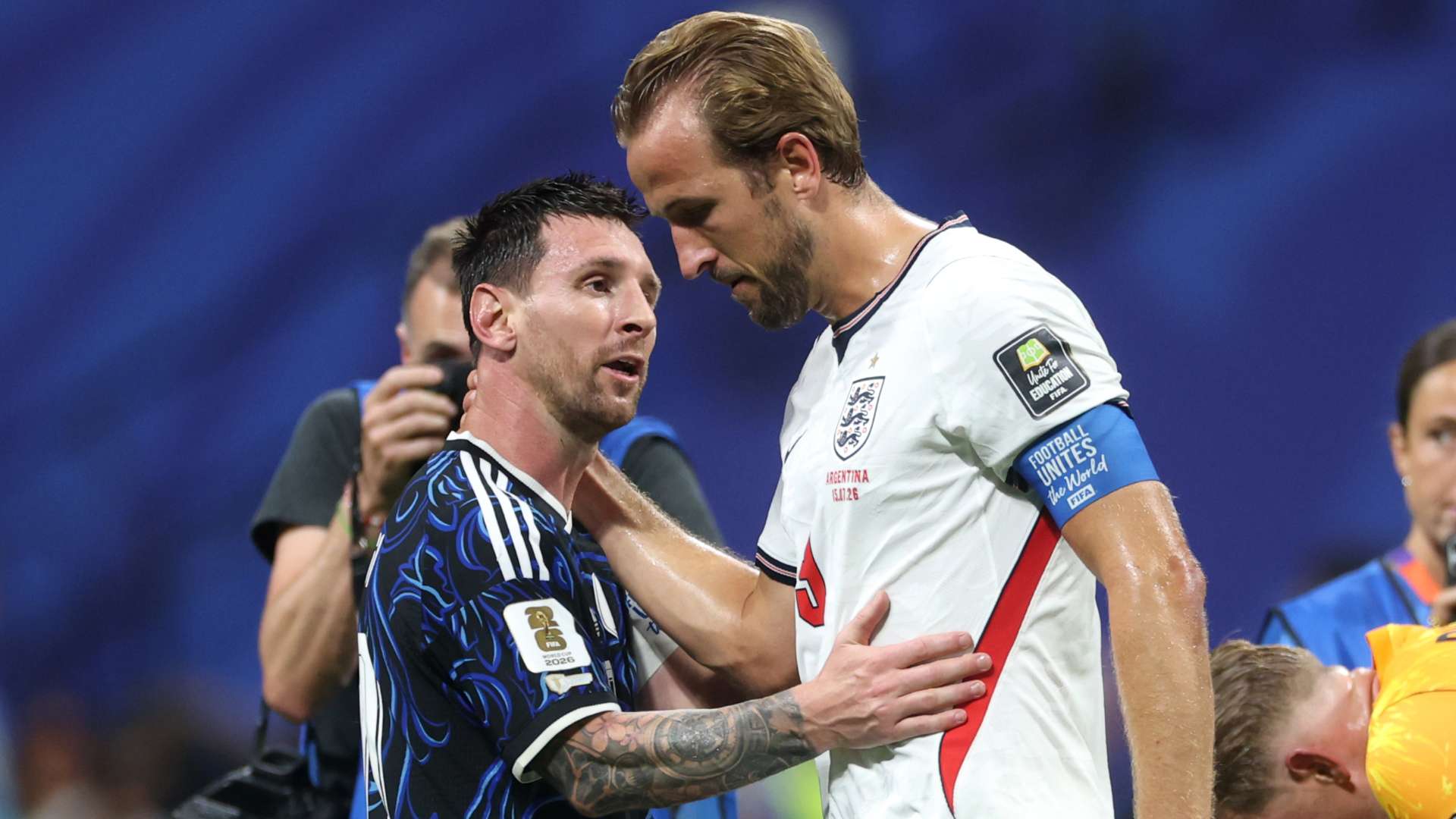 Lionel Messi Harry Kane Argentina England 2026 World Cup
