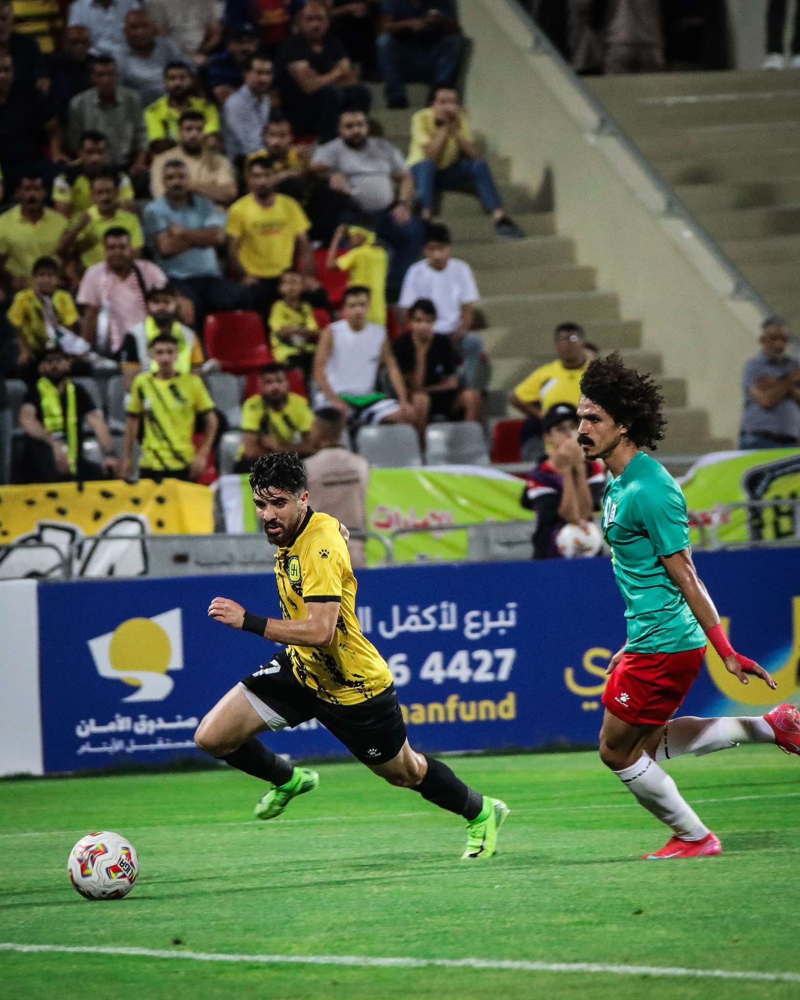 مباراة الوحدات والحسين إربد في ذهاب السوبر الأردني