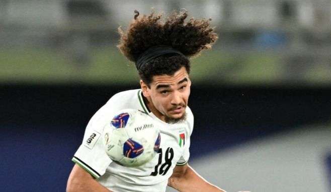 آدم كايد لاعب منتخب فلسطين