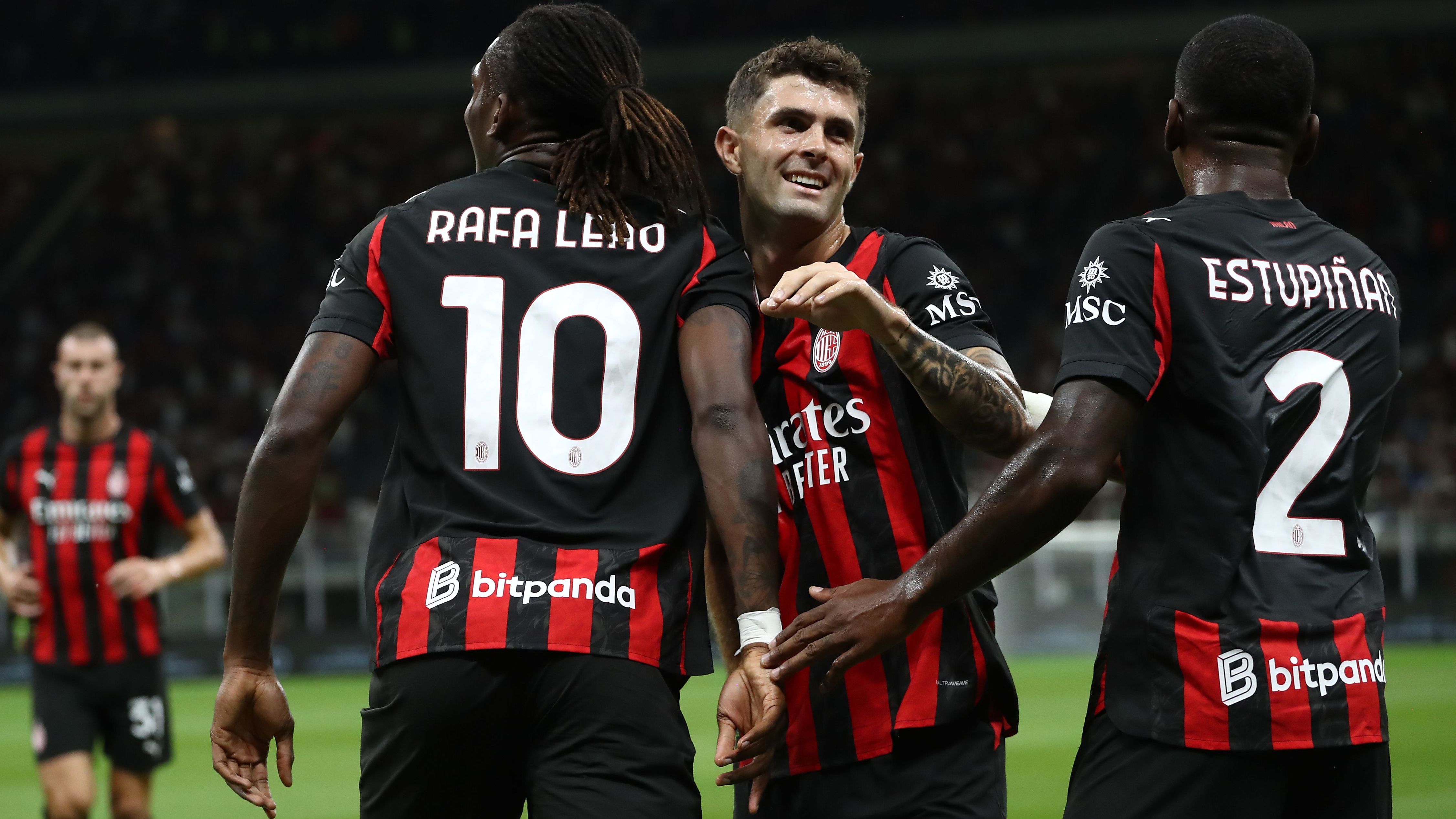 Rafael Leao Christian Pulisic