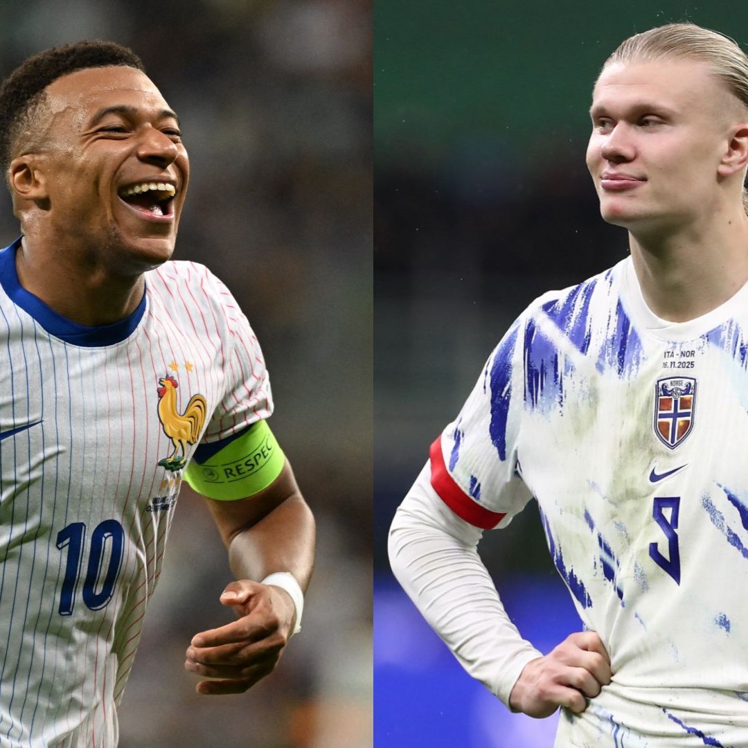 Mbappe Haaland Francia Norvegia