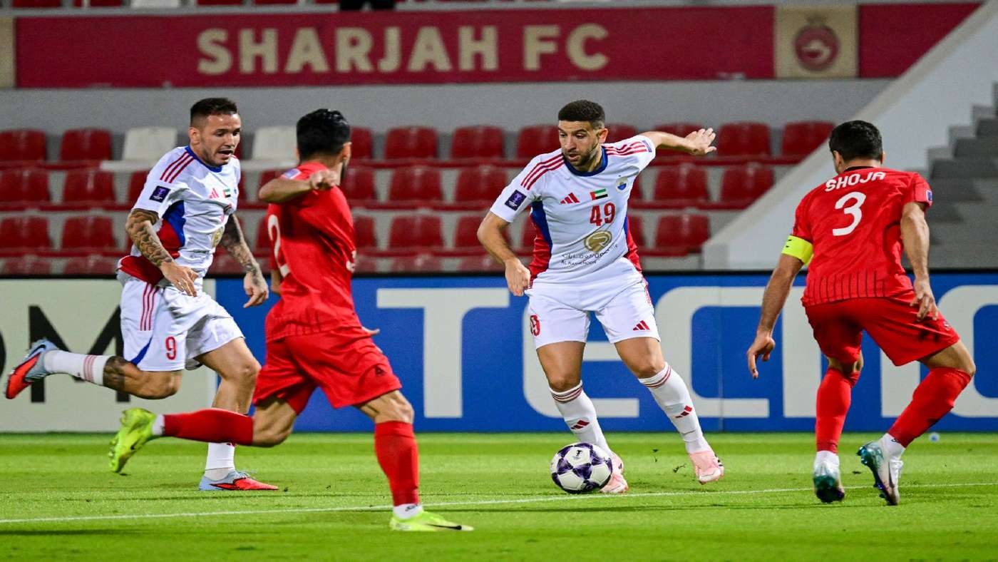 Sharjah contro Tractor Sazi Tebriz immagine AFC Elite Asia 2025-2026