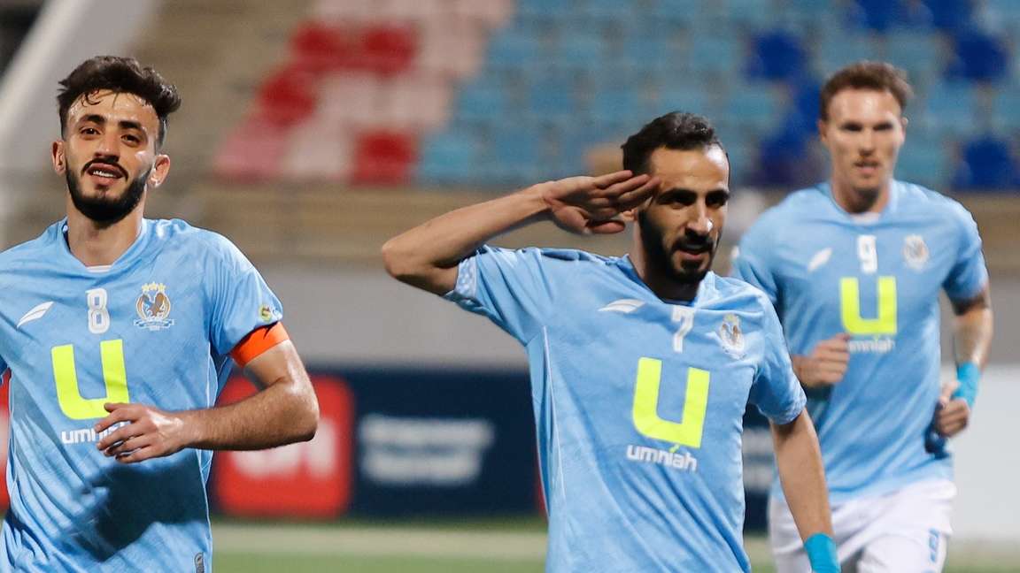 لاعبو الفيصلي الأردني