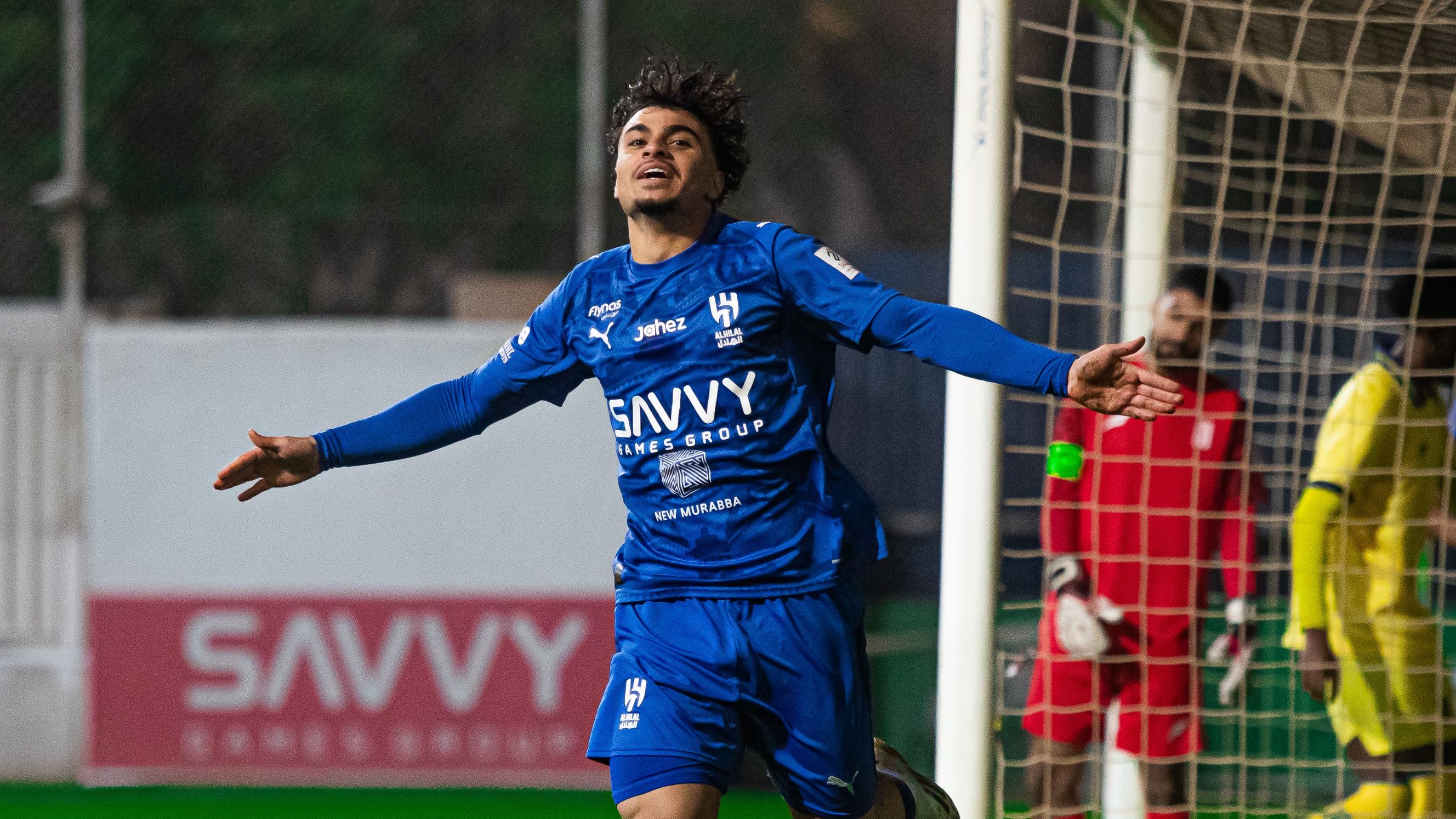 لؤي العبيدي مهاجم فريق الهلال تحت 21 عامًا