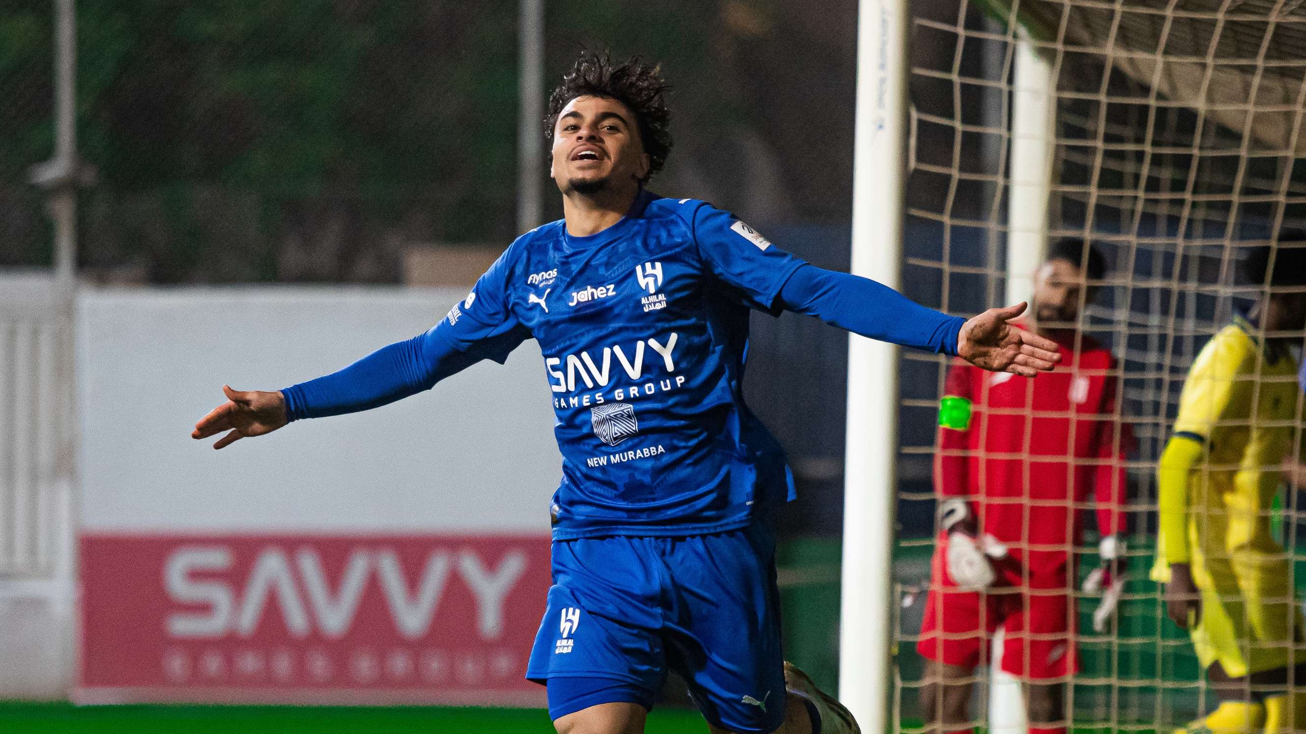 لؤي العبيدي مهاجم فريق الهلال تحت 21 عامًا