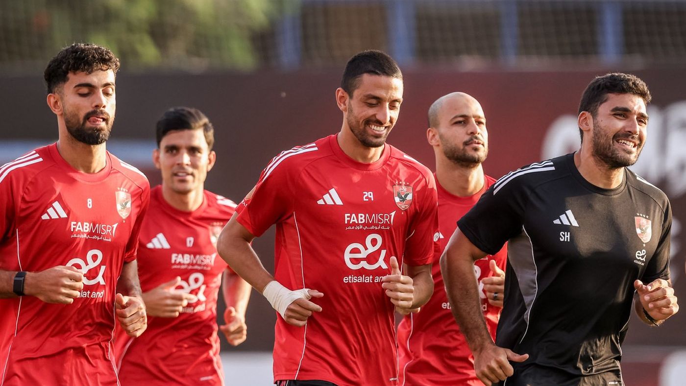 بأمر النحاس.. عبد القادر يظهر في مران الأهلي