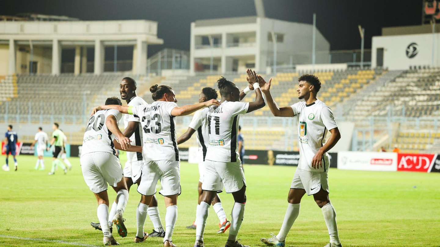 لاعبو البنك الأهلي