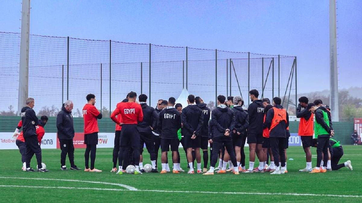 تدريبات منتخب مصر