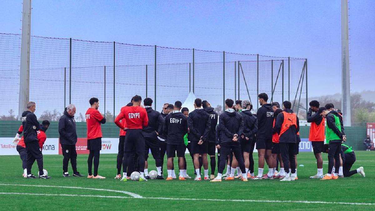 تدريبات منتخب مصر