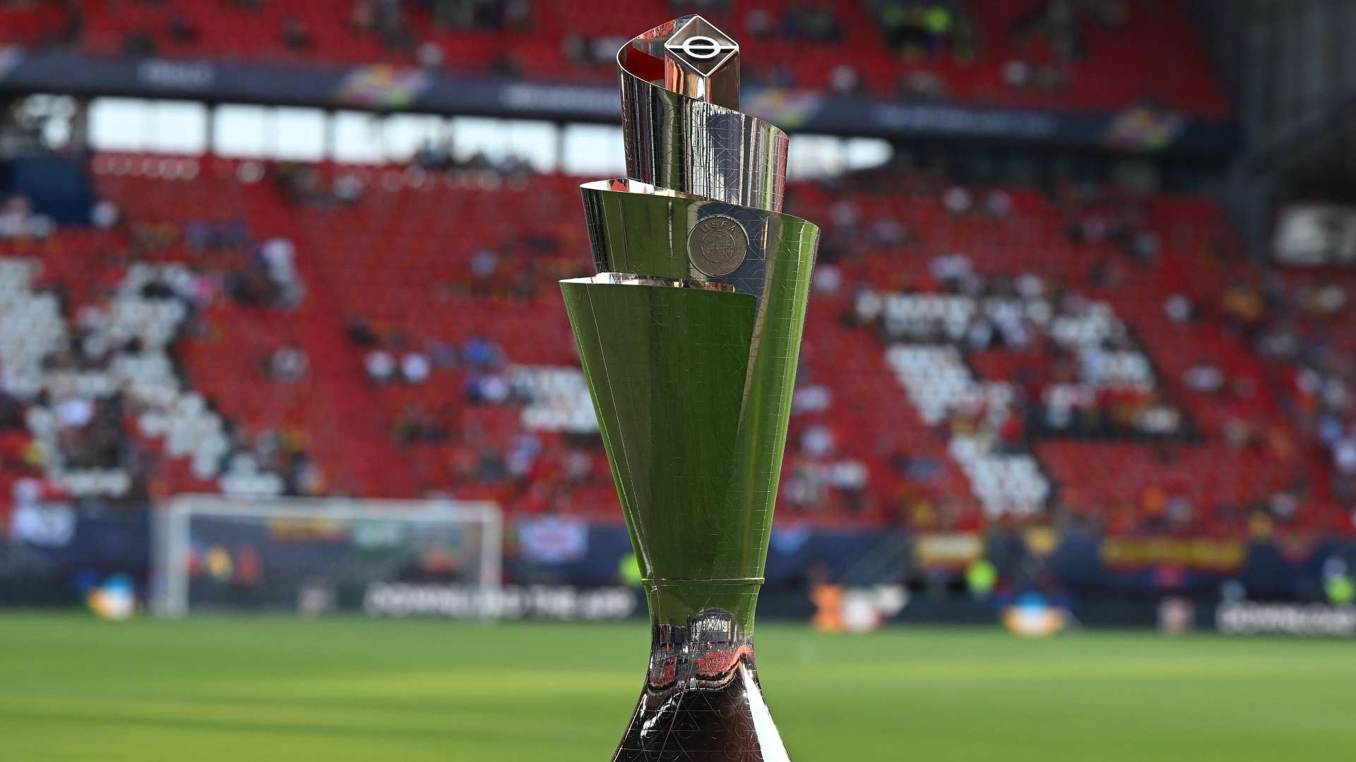 UEFA Nations League trophy 