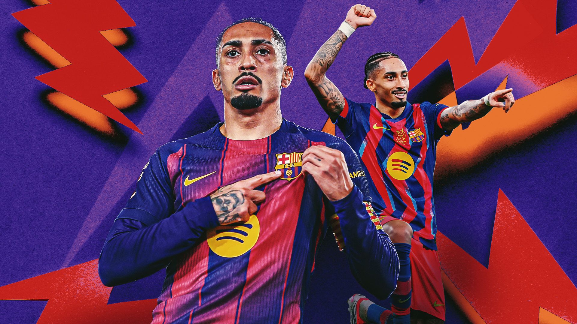 Raphinha Barcelona GFX 