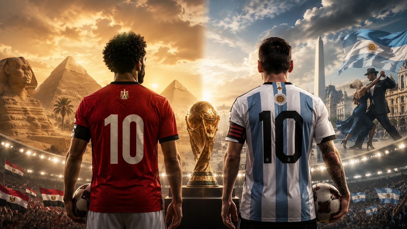 مصر والأرجنتين.. الفصل الثالث في تاريخ مواجهات صلاح وميسي