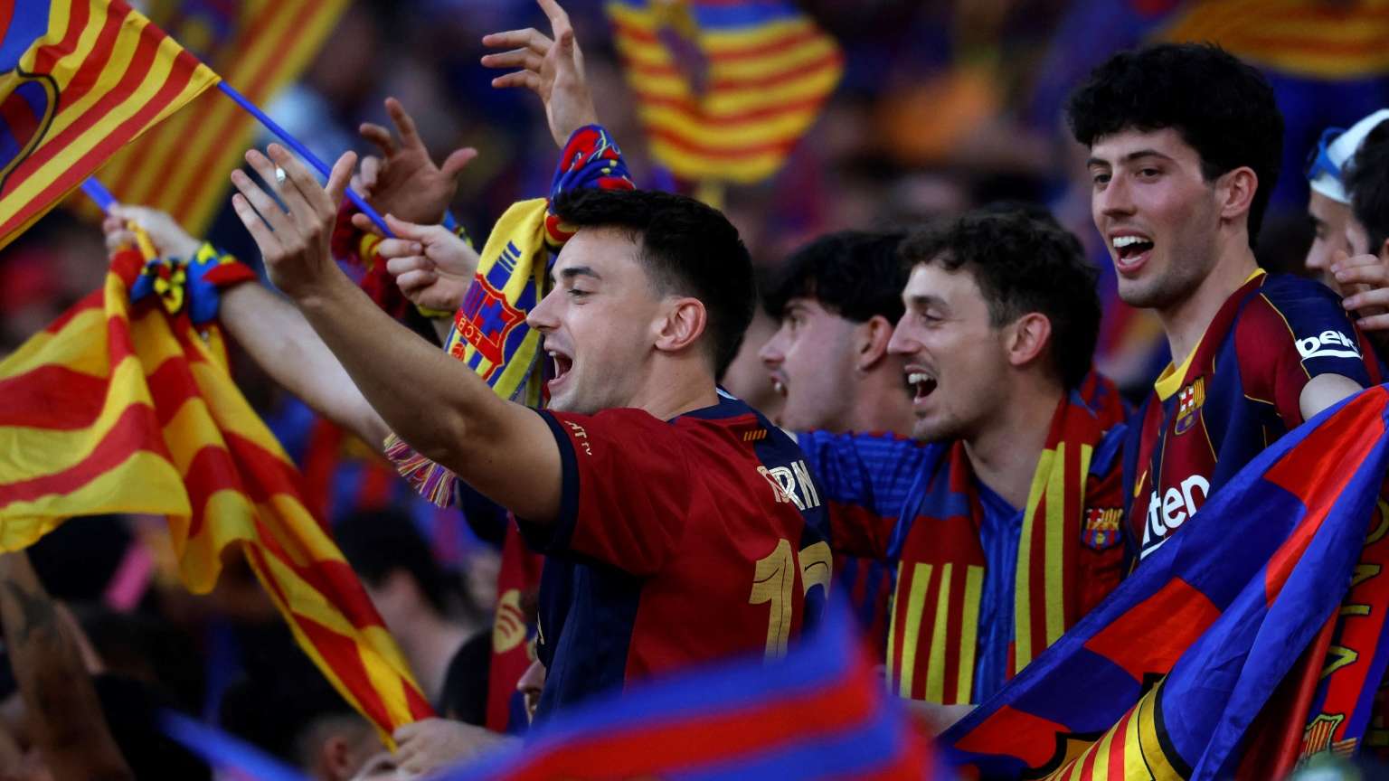 FC Barcelona fans