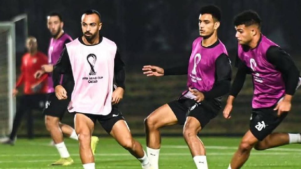 تدريبات منتخب مصر المشارك في كأس العرب