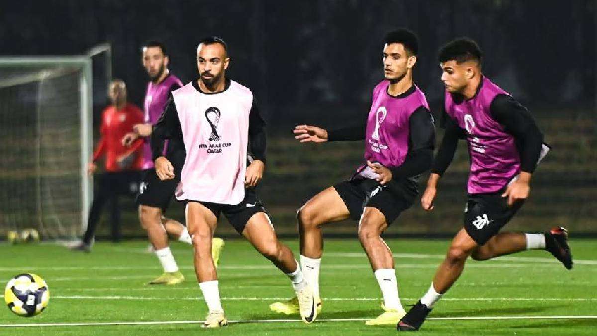 تدريبات منتخب مصر المشارك في كأس العرب
