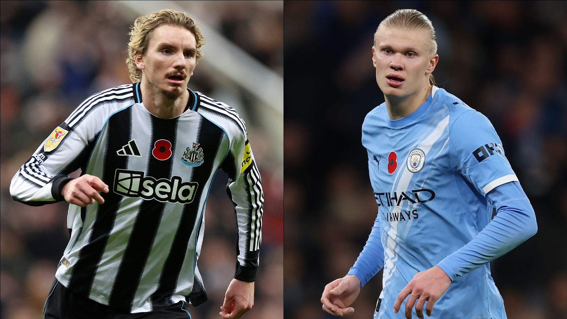 Nick Woltemade Newcastle Erling Haaland Man City