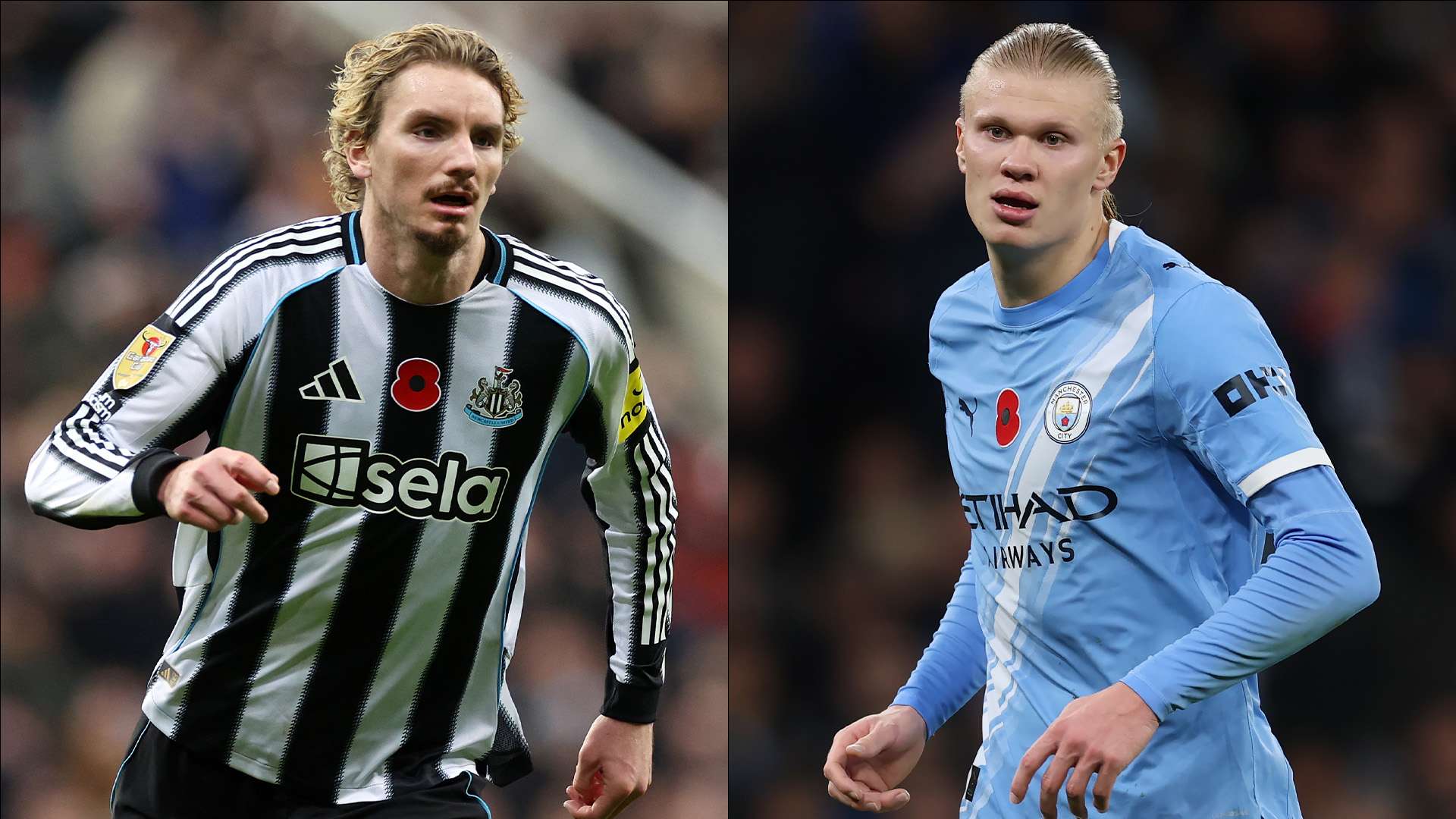 Nick Woltemade Newcastle Erling Haaland Man City