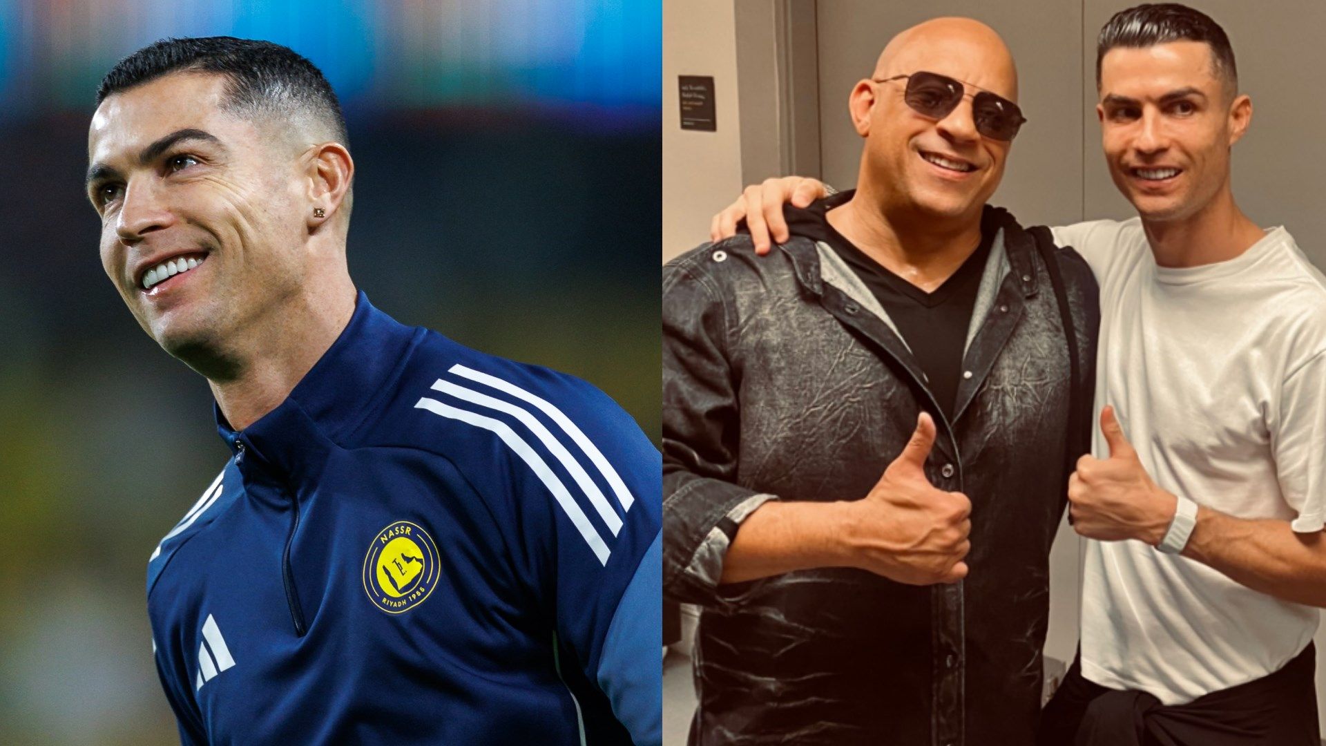 Cristiano Ronaldo Vin Diesel