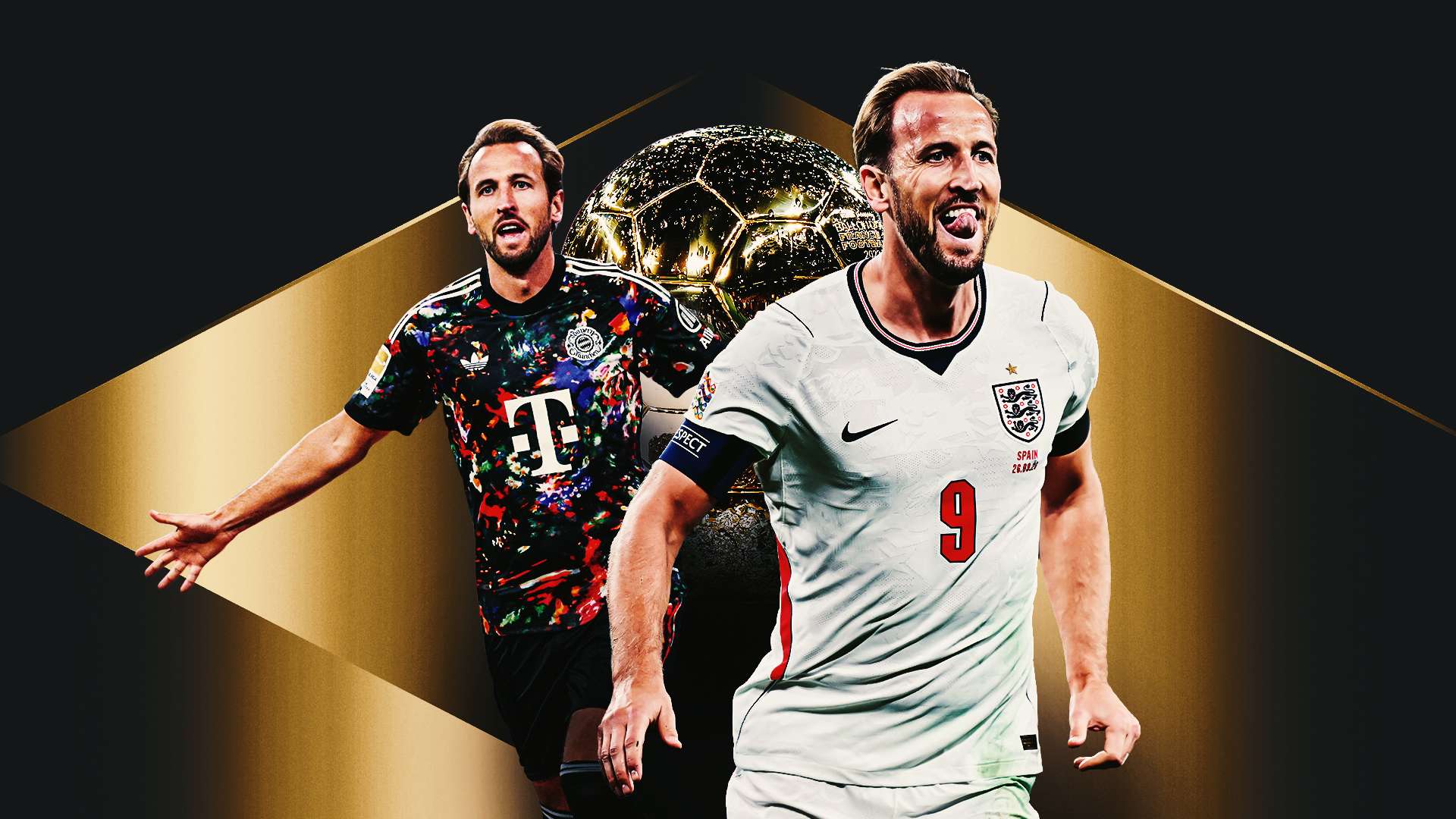 Harry Kane Ballon d'Or GFX