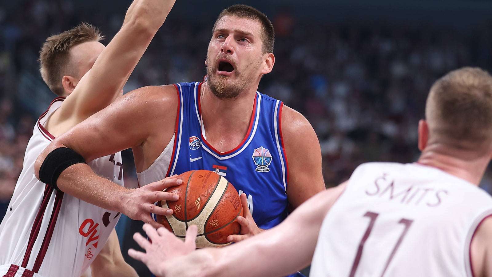nikola jokic serbien lettland eurobasket