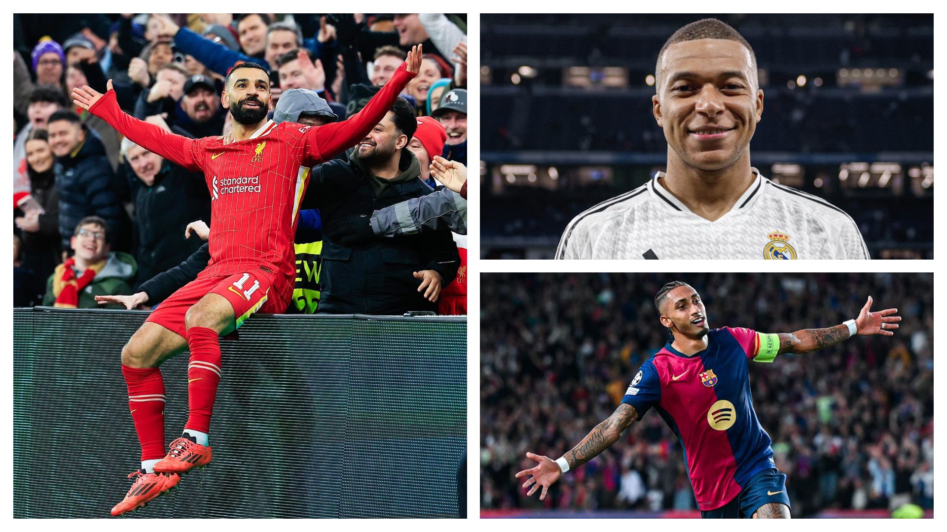 Salah Mbappe Raphinha