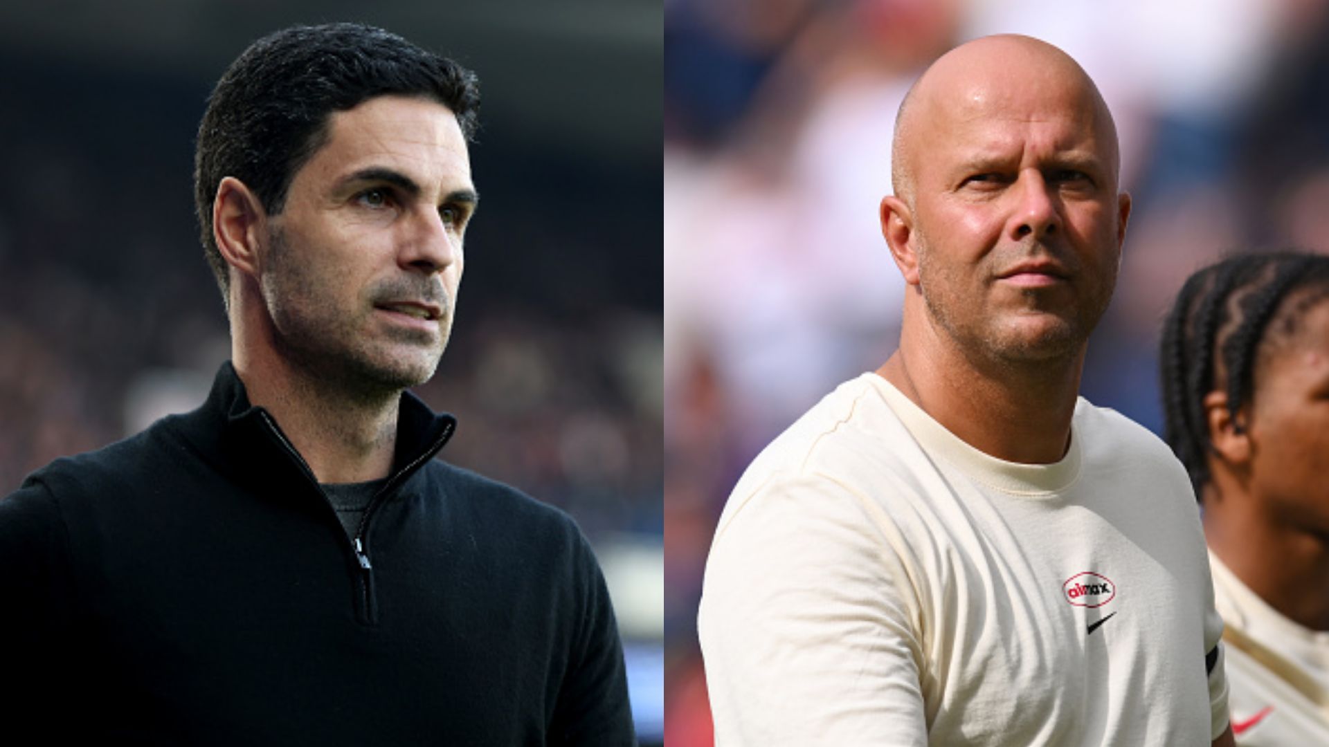 Mikel Arteta Arne Slot 2025