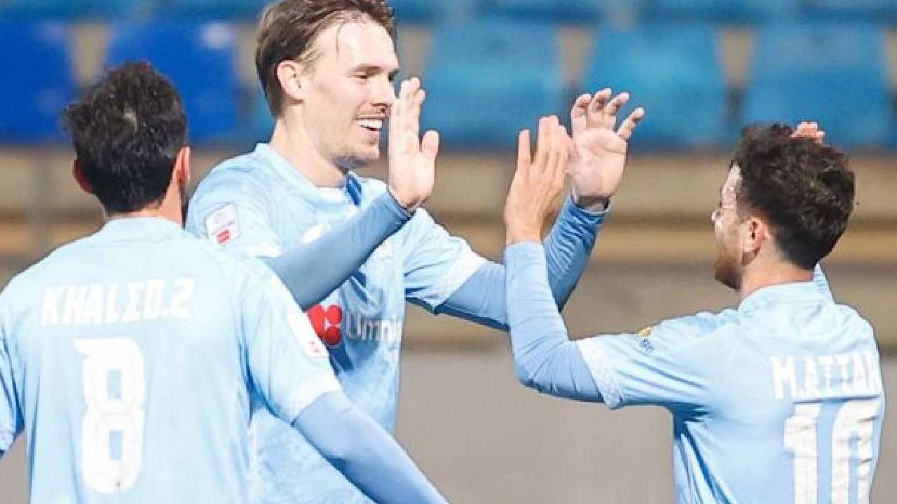 لاعبو الفيصلي الأردني