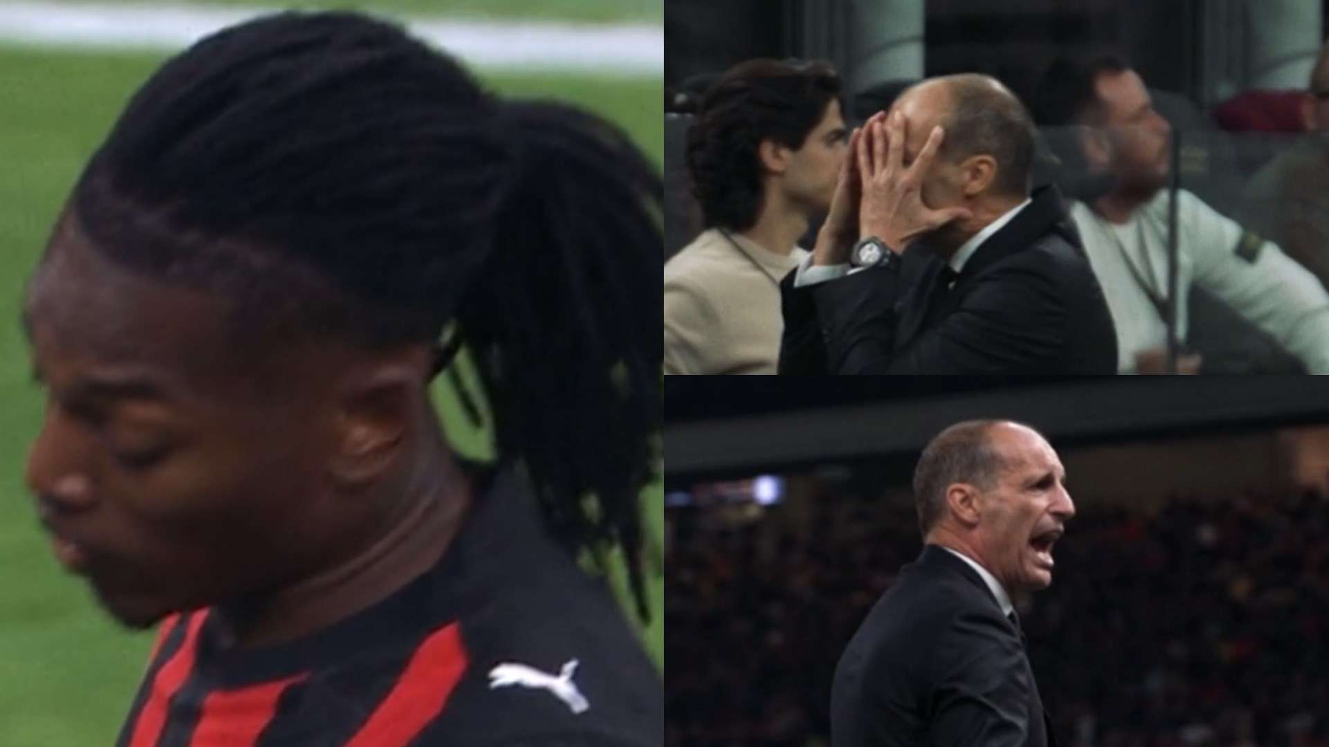 Rafael Leao Massimiliano Allegri Milan