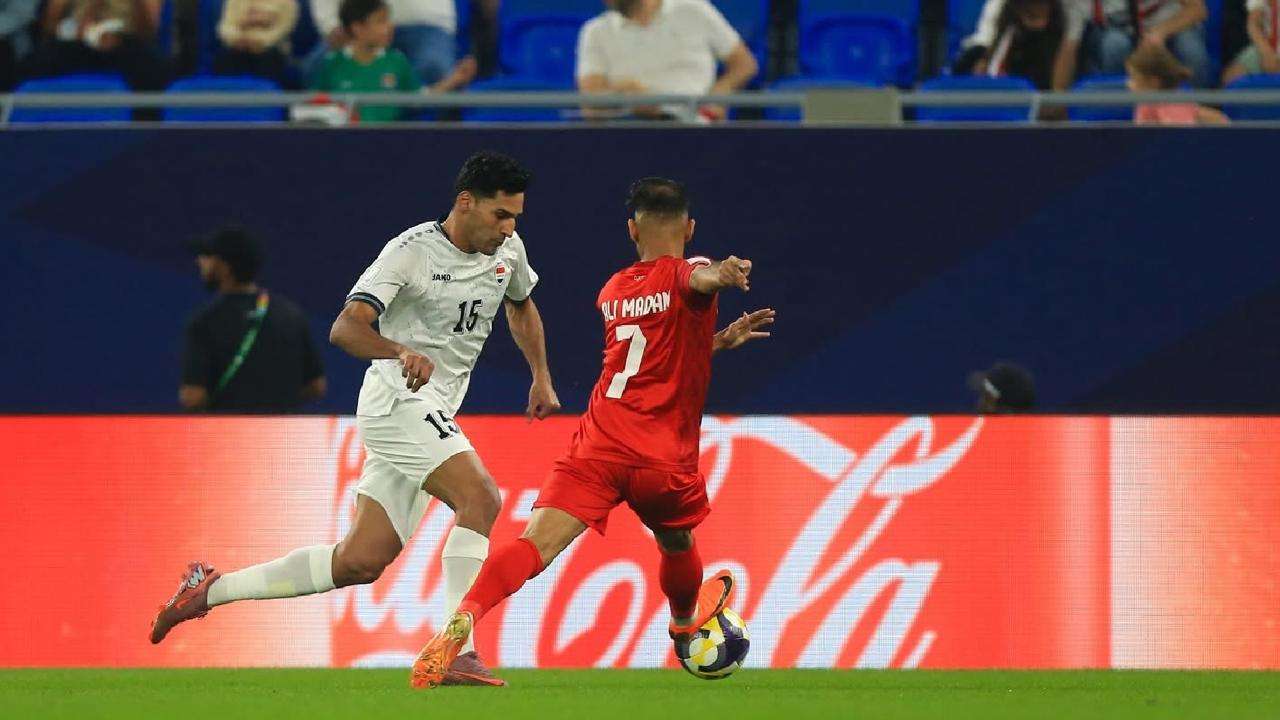 مباراة العراق والبحرين