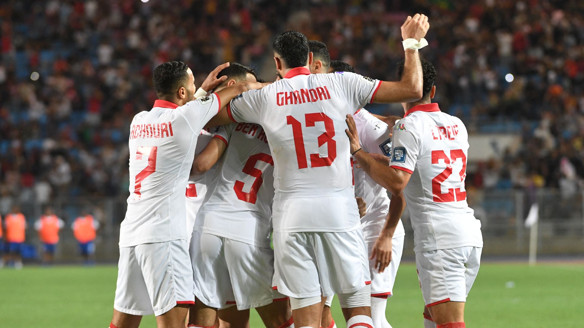 突尼斯对圣多美世界杯预选赛高光照片