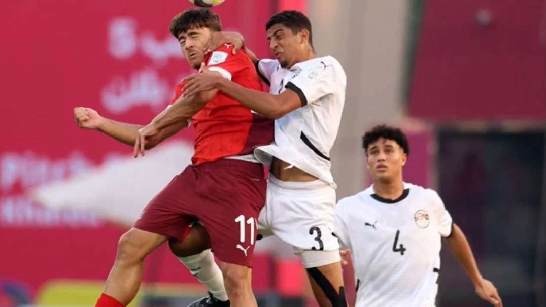 مباراة مصر وسويسرا في كأس العالم للناشئين