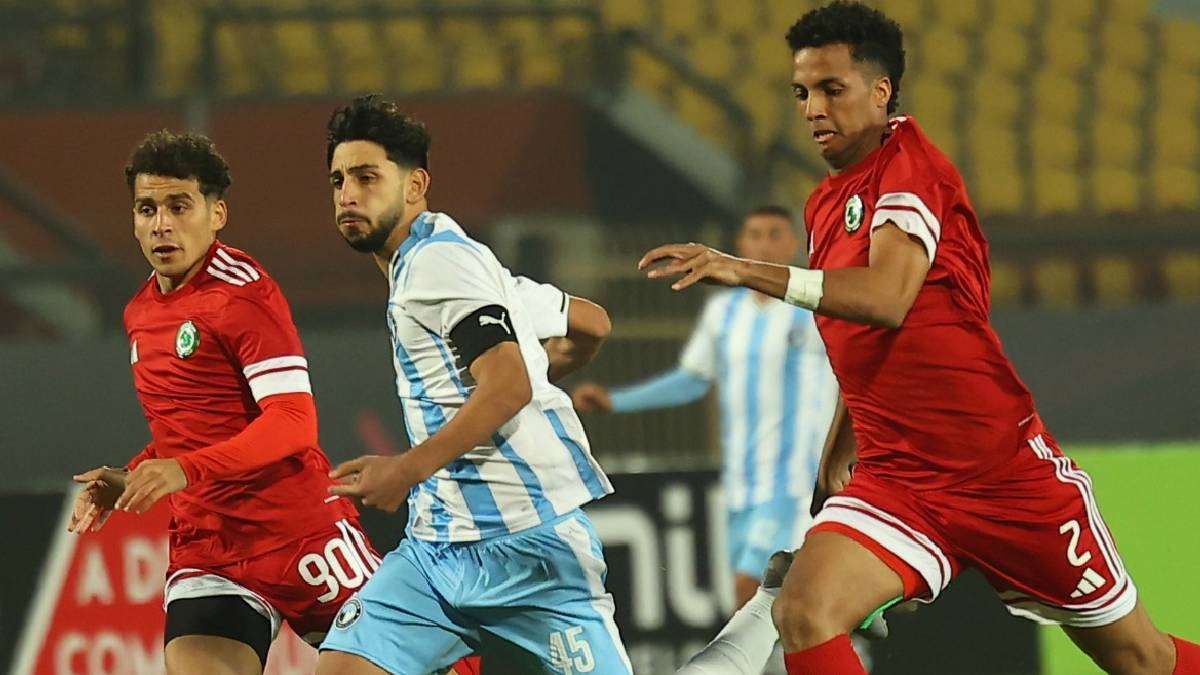 مباراة بيراميدز ومودرن سبورت في كأس عاصمة مصر